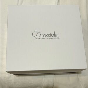 Braccialini White Crossbody Bag - Sleek Everyday Style